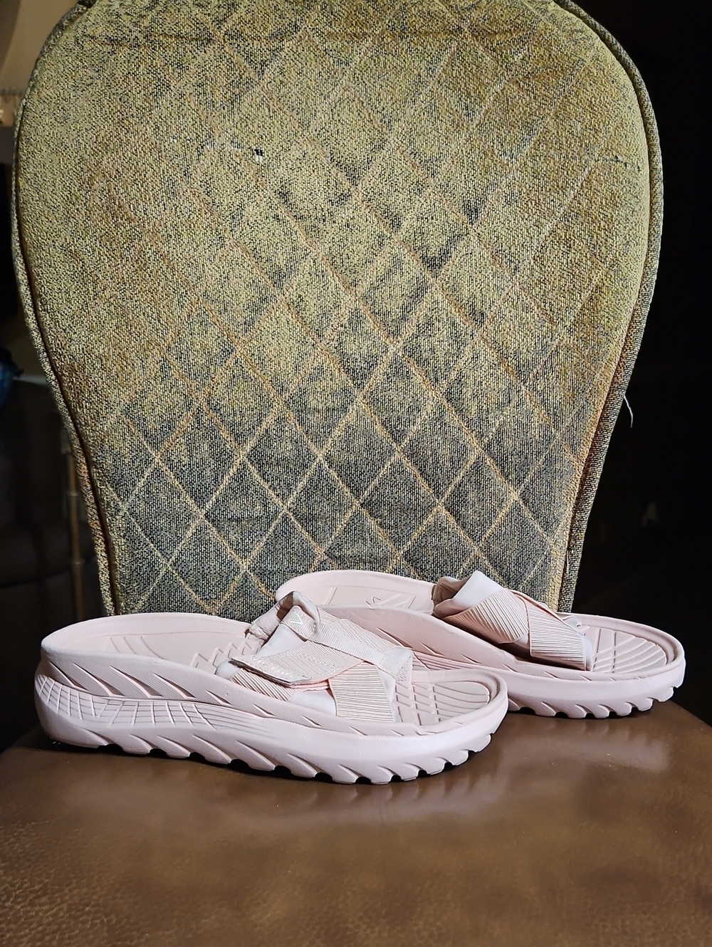 Vionic Rebound Slip On Recovery Slides Sandals Shoes Light Pink